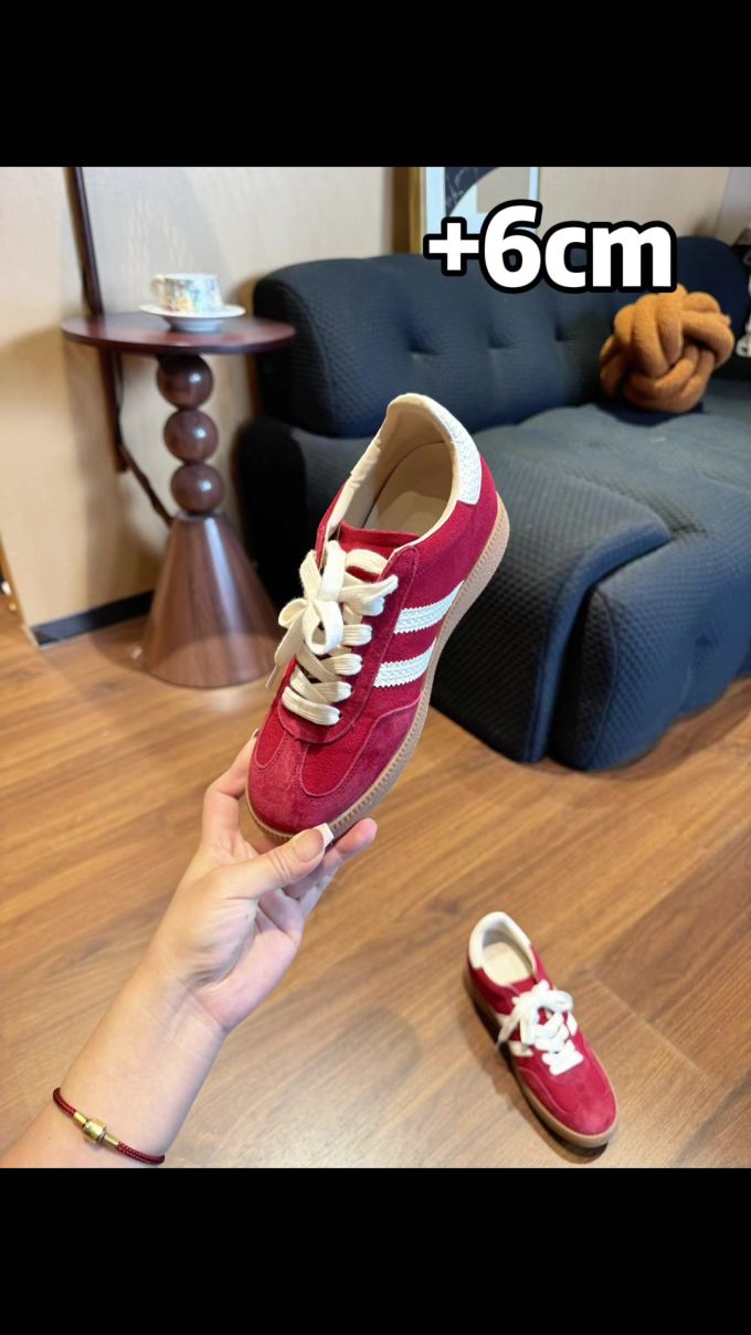 低帮 系带 皮革 
