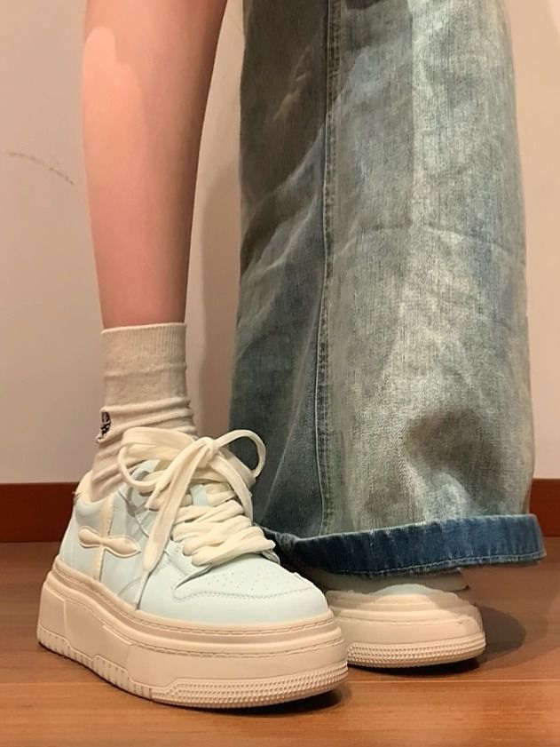 低帮 系带 皮革