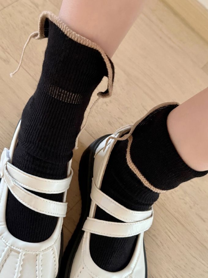 中口鞋 皮革 