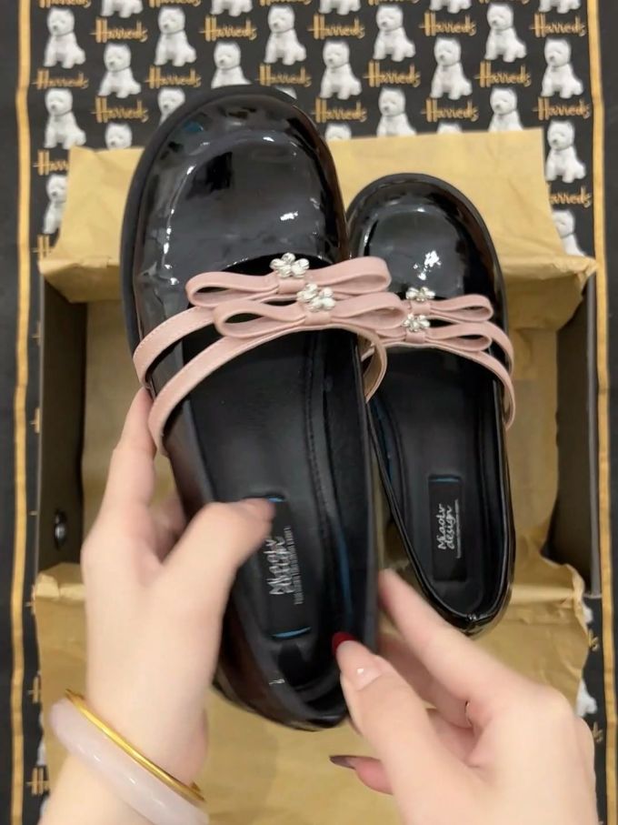 圆头 中口鞋 塑料 