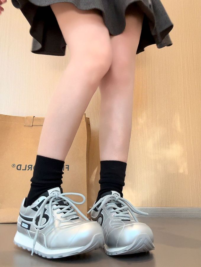 低帮 系带 皮革 
