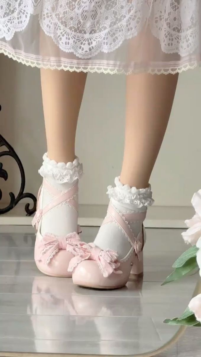 圆头 袢扣 中口鞋 皮革