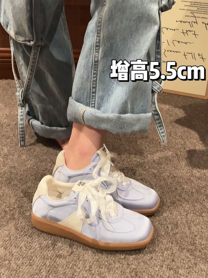 低帮 系带 皮革 