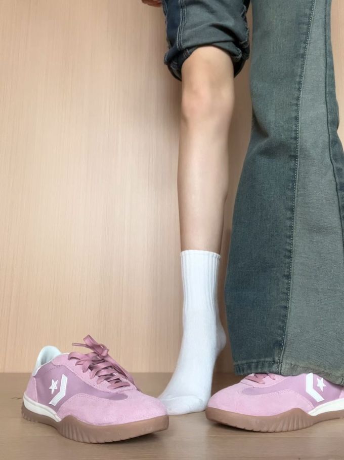 低帮 系带 皮革 
