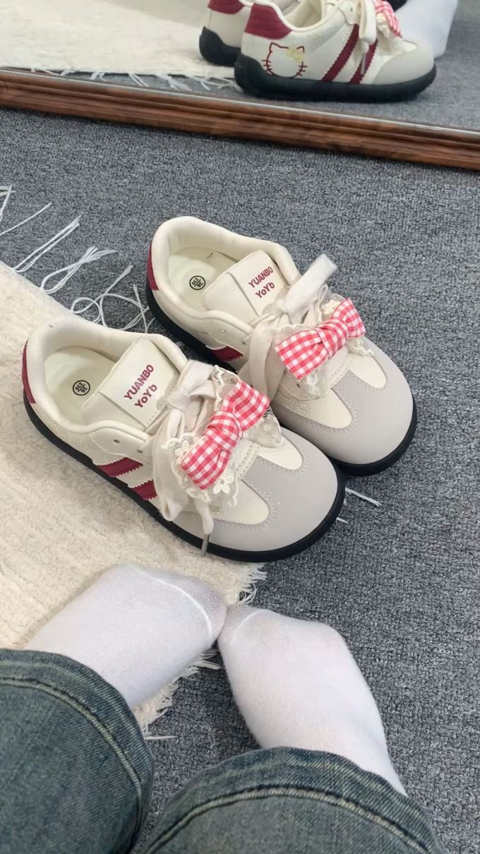 低帮 魔术贴 皮革 