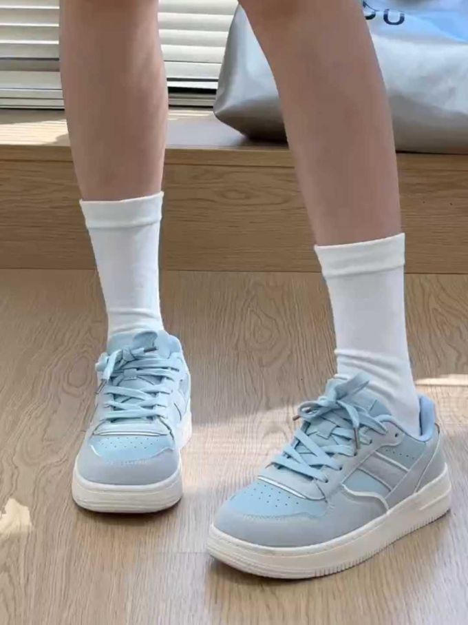 低帮 系带 皮革