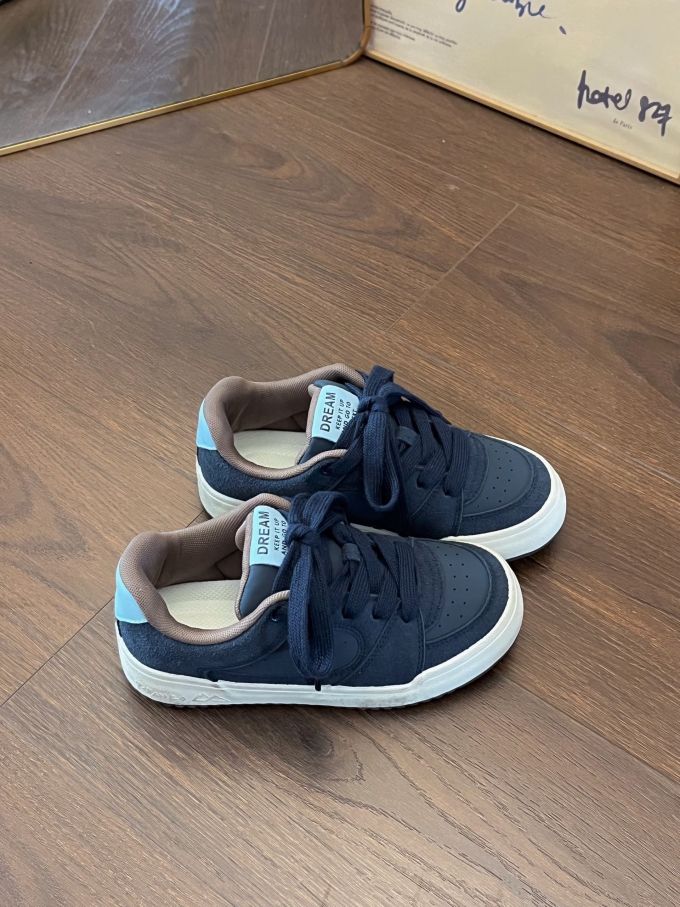 低帮 系带 皮革