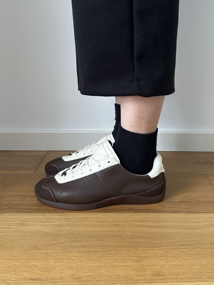 低帮 系带 皮革 