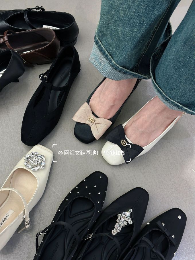 圆头 袢扣 中口鞋 皮革