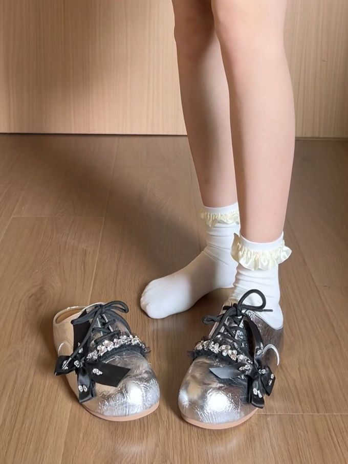 圆头 深口鞋