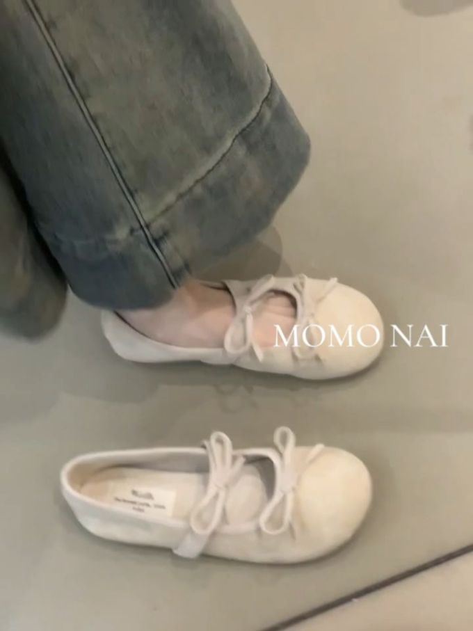 圆头 中口鞋 皮革