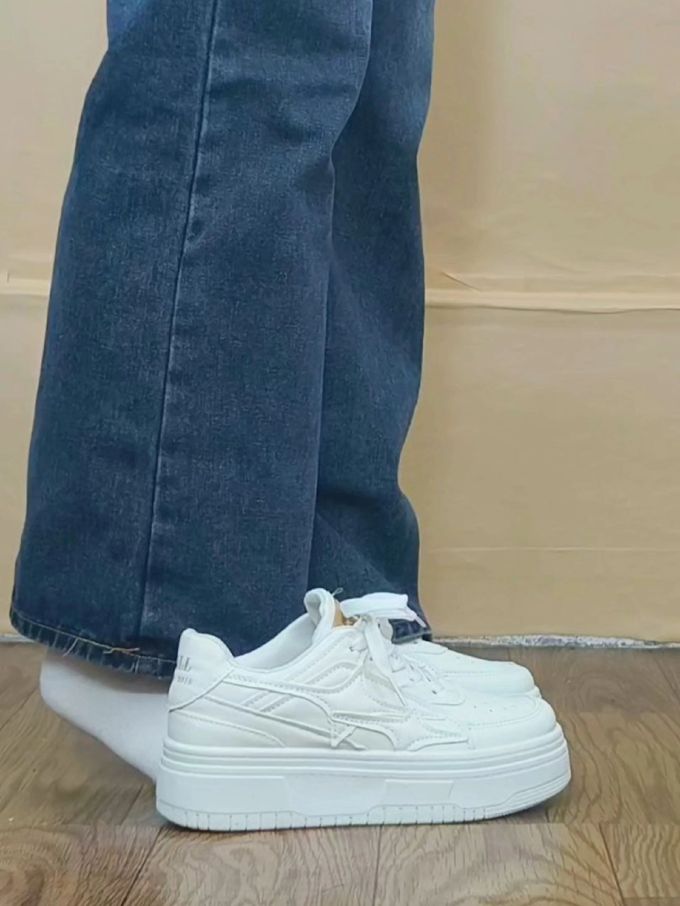 低帮 系带 皮革
