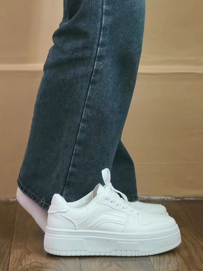 低帮 系带 皮革 