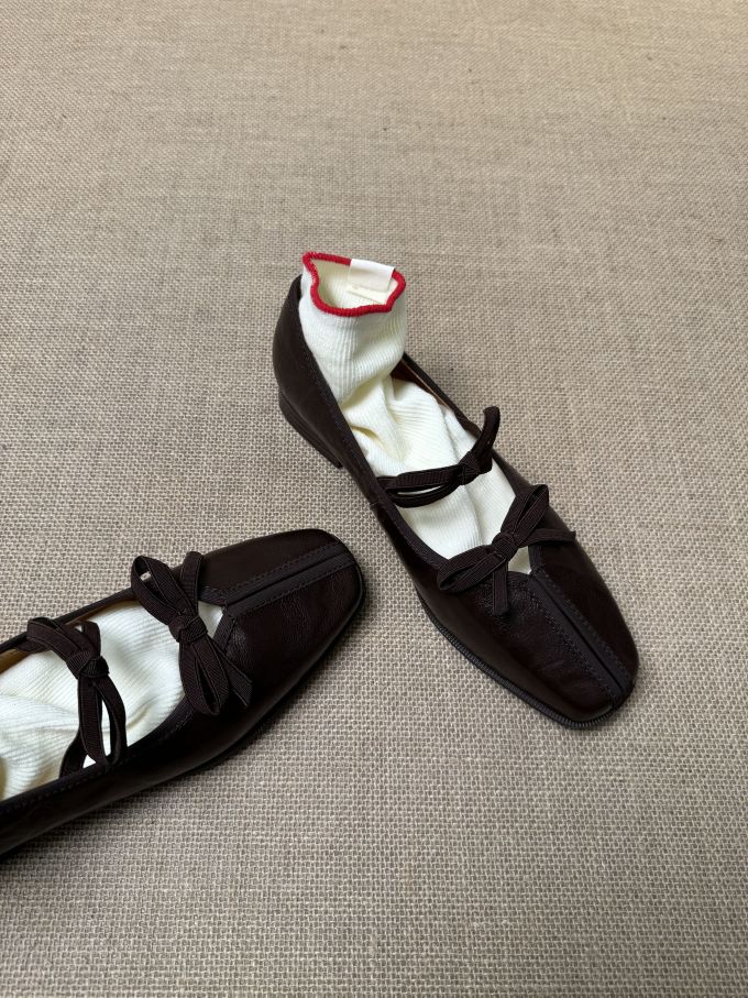 方头 低帮 中口鞋 
