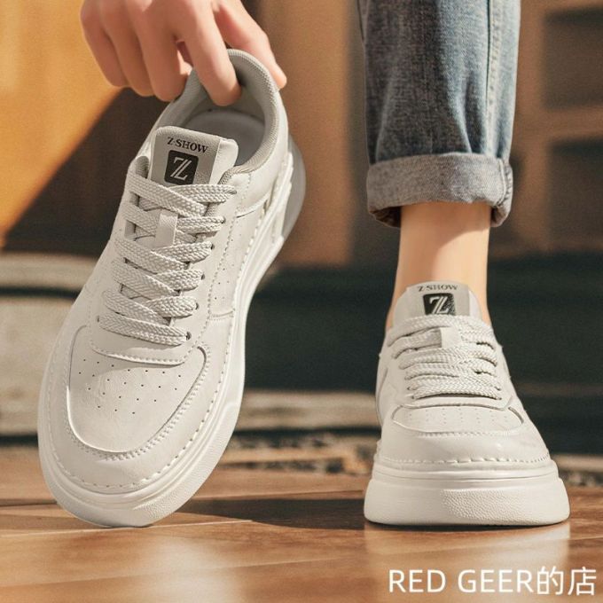 中帮 皮革 