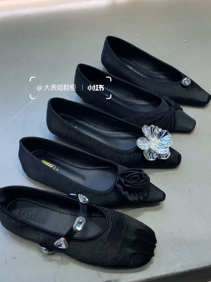 尖头 低帮 一脚蹬 浅口鞋 