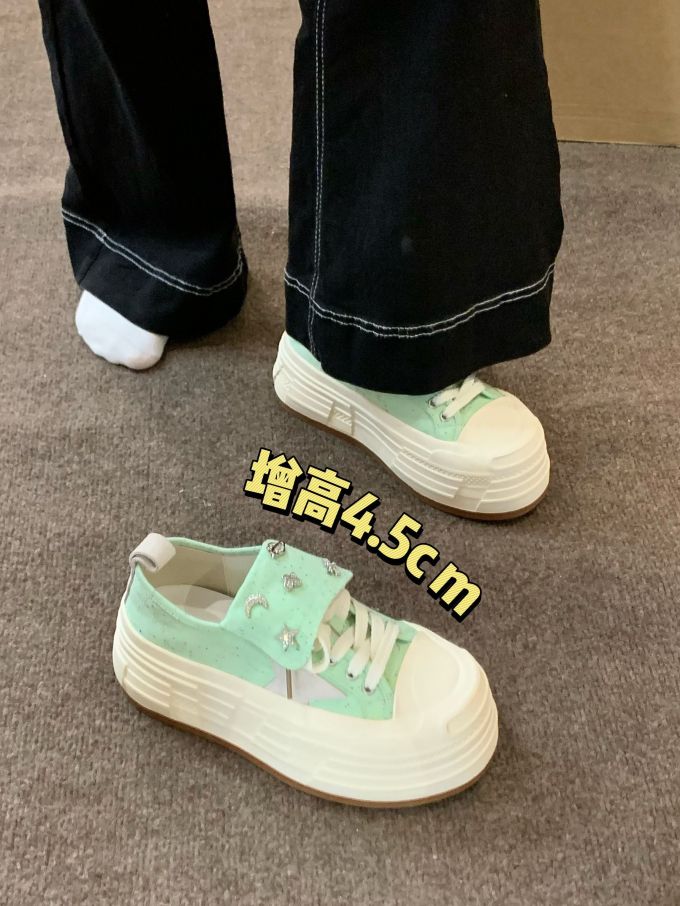 低帮 松紧带 魔术贴 