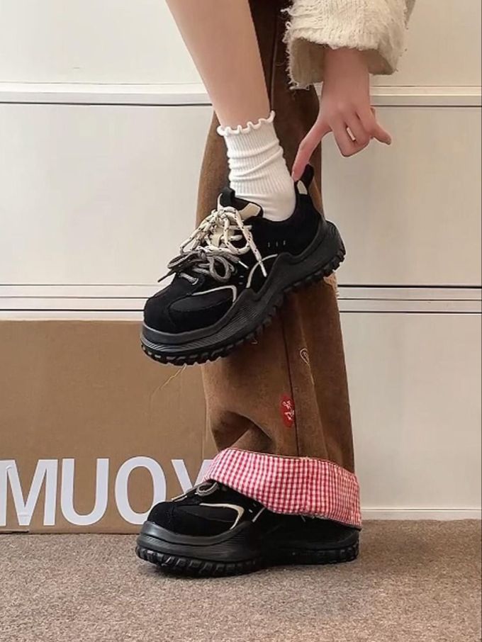 低帮 系带 皮革 