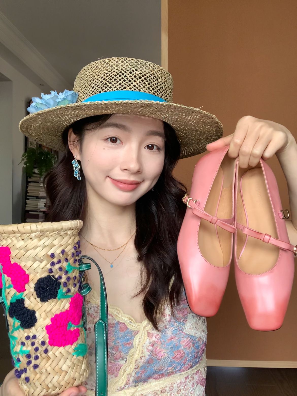 袢扣 浅口鞋 皮革  - VALI鞋履AI设计主图