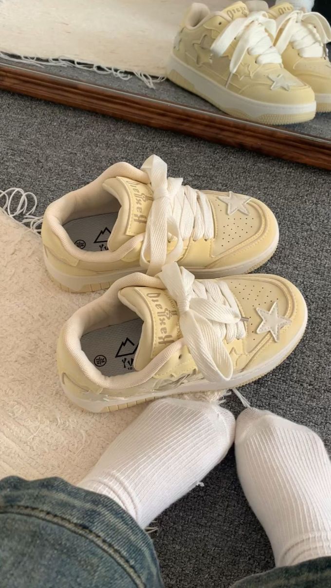 中帮 系带 魔术贴 皮革 