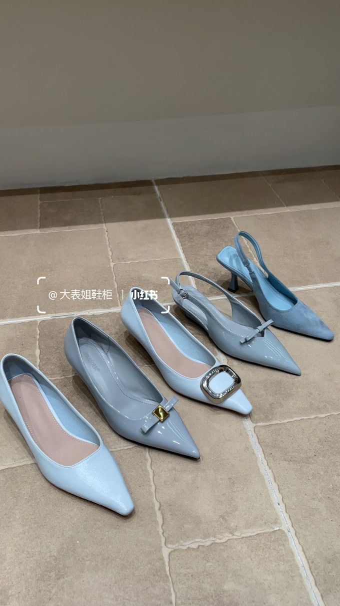 尖头 低帮 一脚蹬 浅口鞋 皮革 