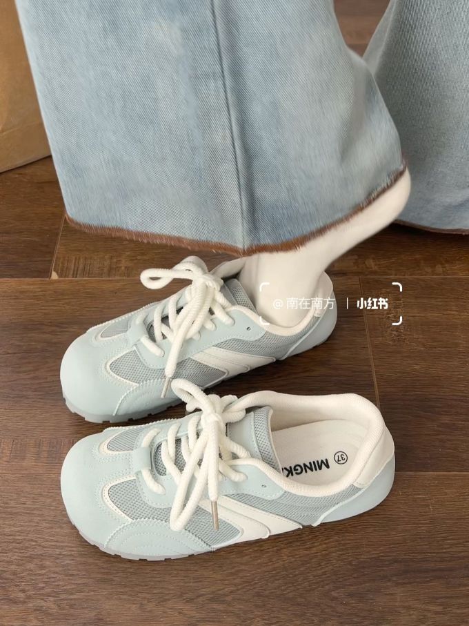 低帮 系带 布面 