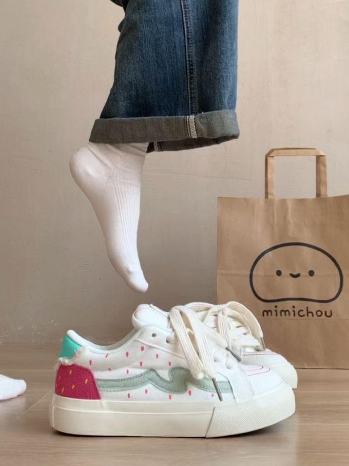 低帮 系带 魔术贴 