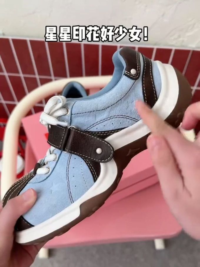 低帮 魔术贴 皮革