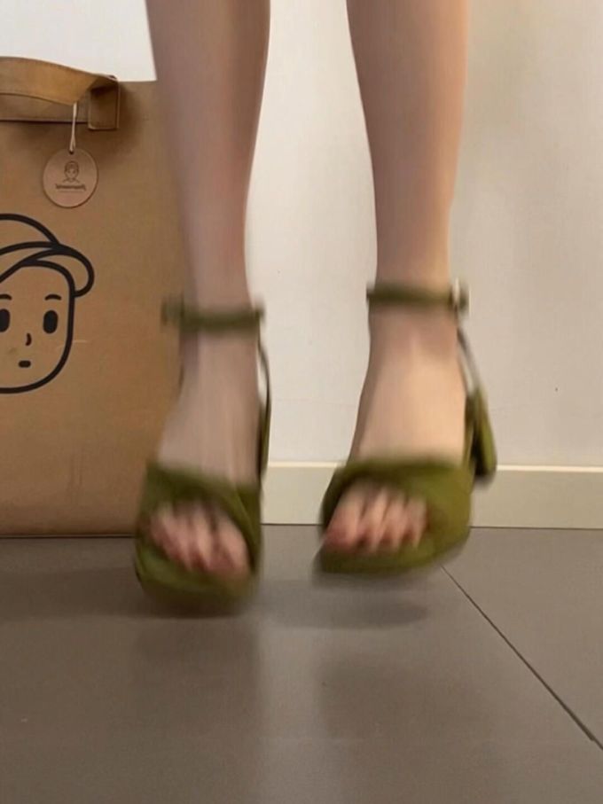 粗跟 无帮 