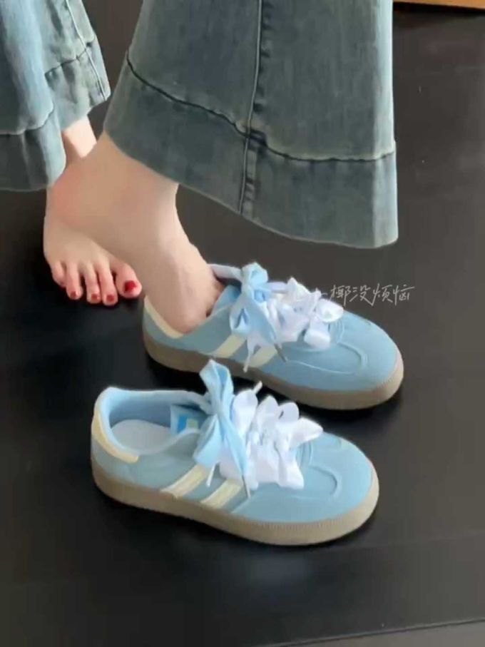 低帮 系带 皮革 