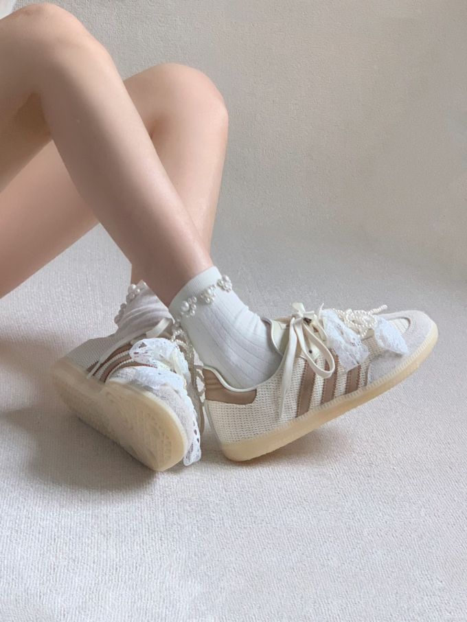 低帮 系带 网面 