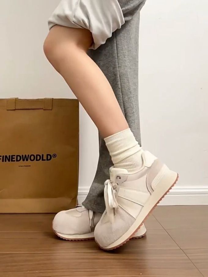 低帮 系带 皮革 
