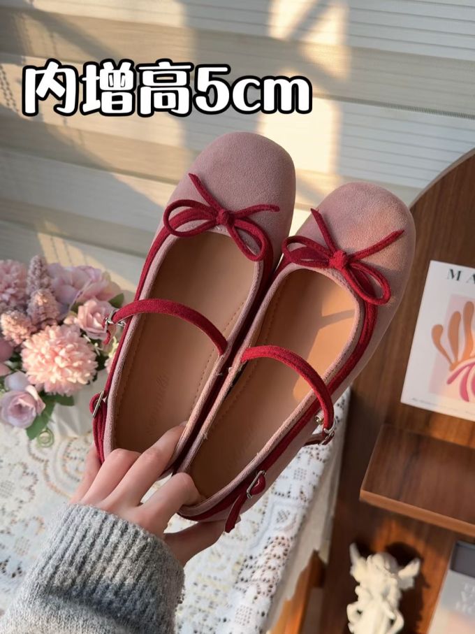 异形头-分趾 中口鞋 皮革 