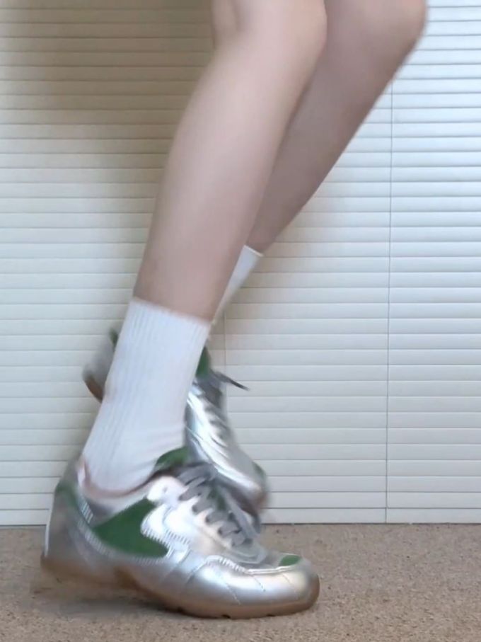 低帮 系带 皮革 