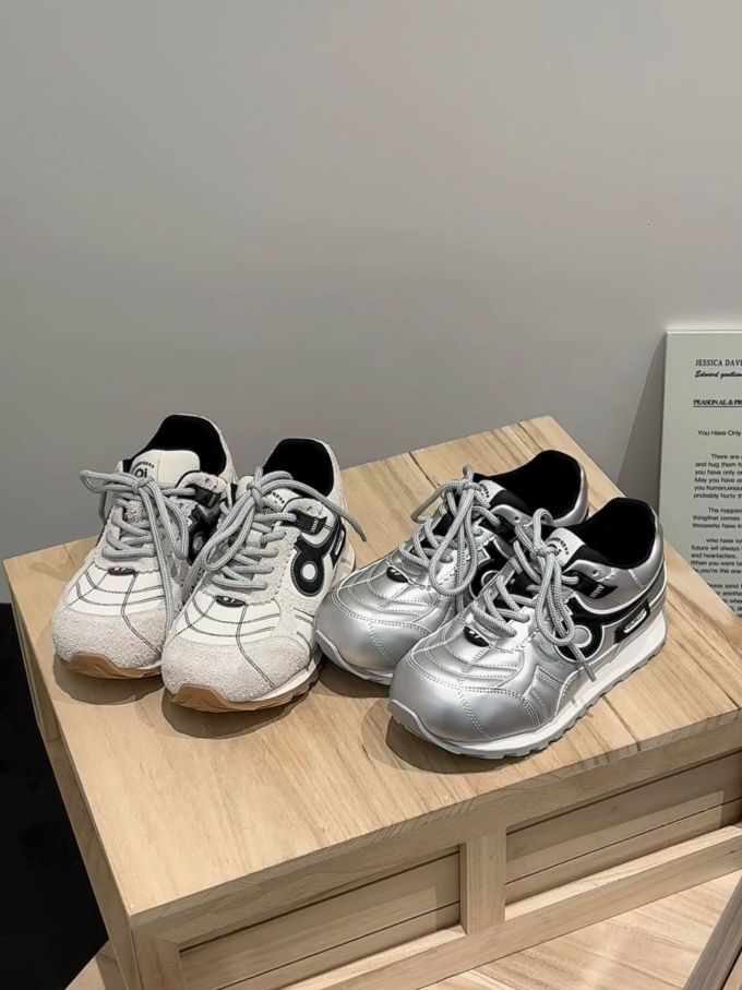 低帮 系带 皮革 