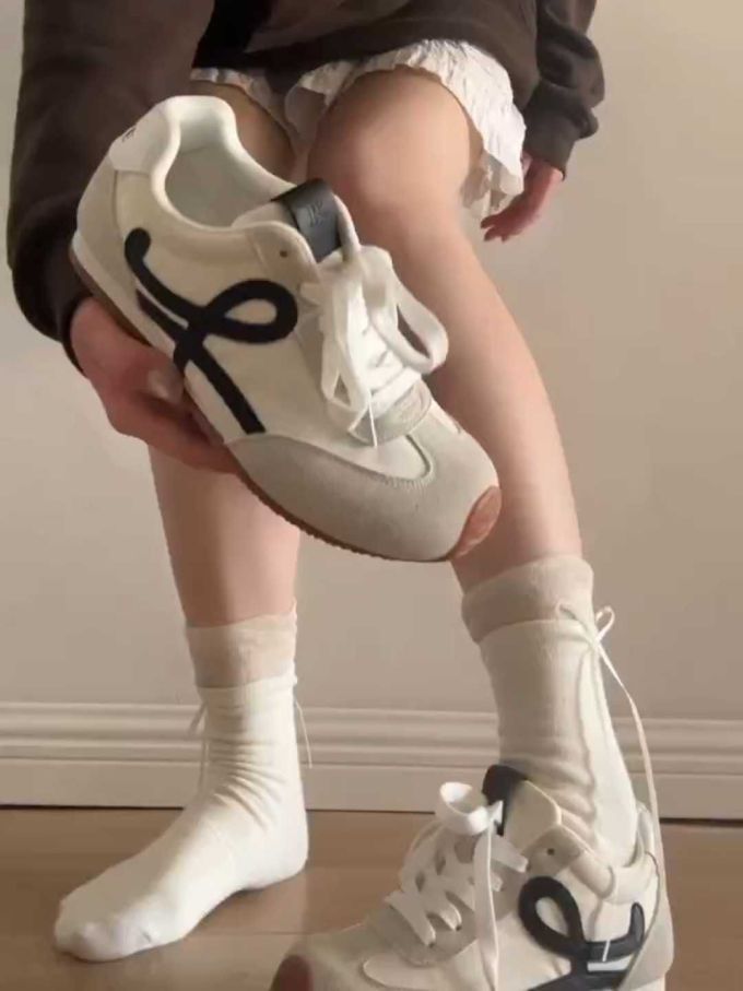 低帮 系带 皮革 