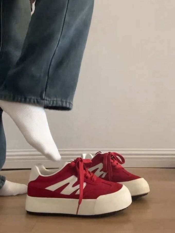 低帮 系带 皮革