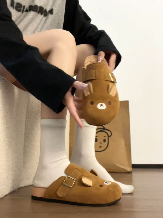 无帮 袢扣 皮革 