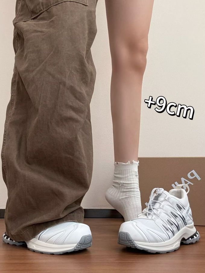 低帮 弹力绳 皮革 