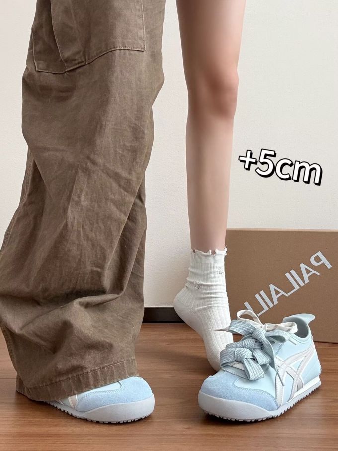 中帮 魔术贴 皮革 