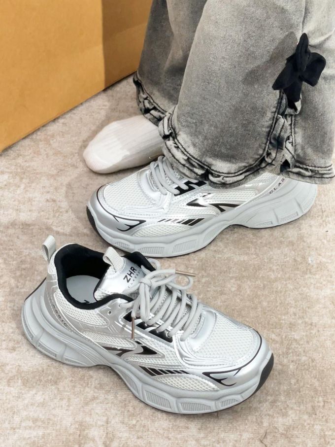 低帮 系带 网面 