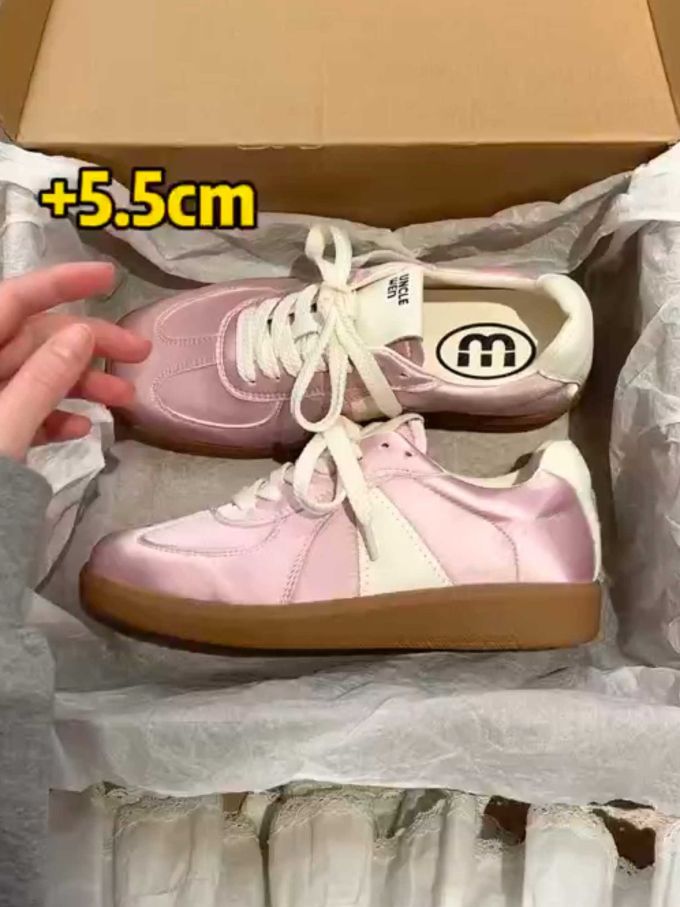 低帮 系带 皮革 