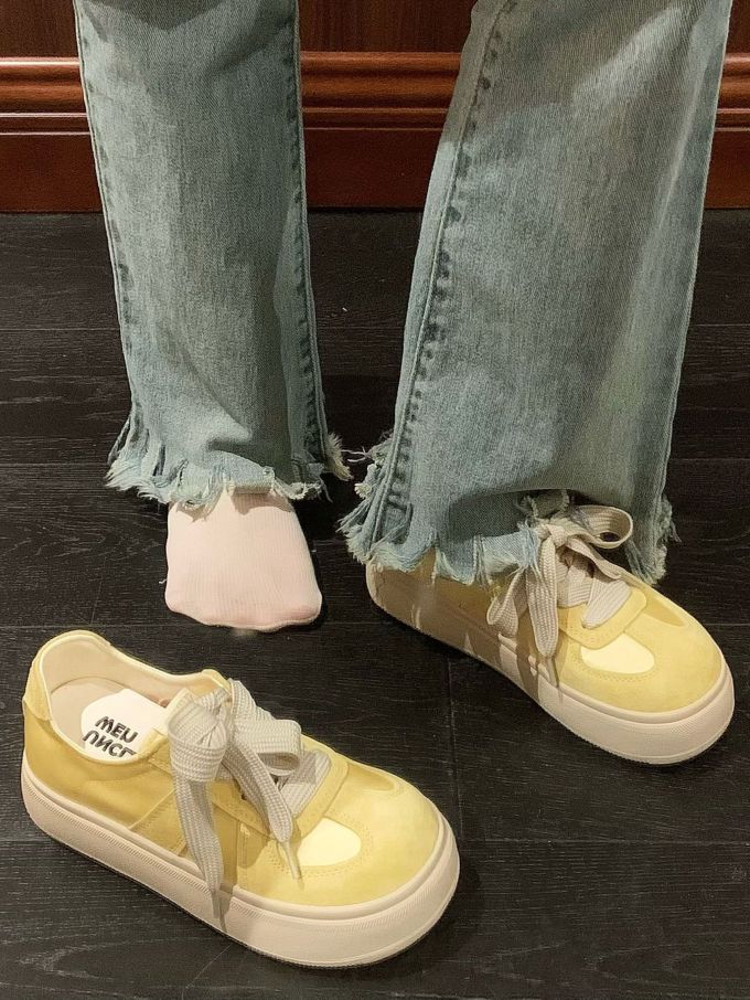 圆头 低帮 深口鞋 布面 