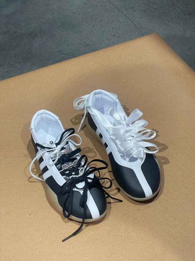 低帮 系带 布面 