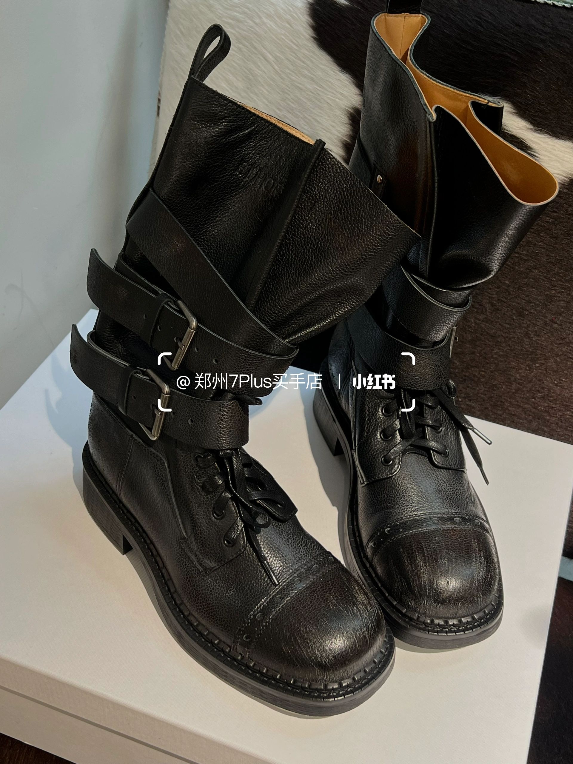 圆头 系带 皮革  - VALI鞋履AI设计主图