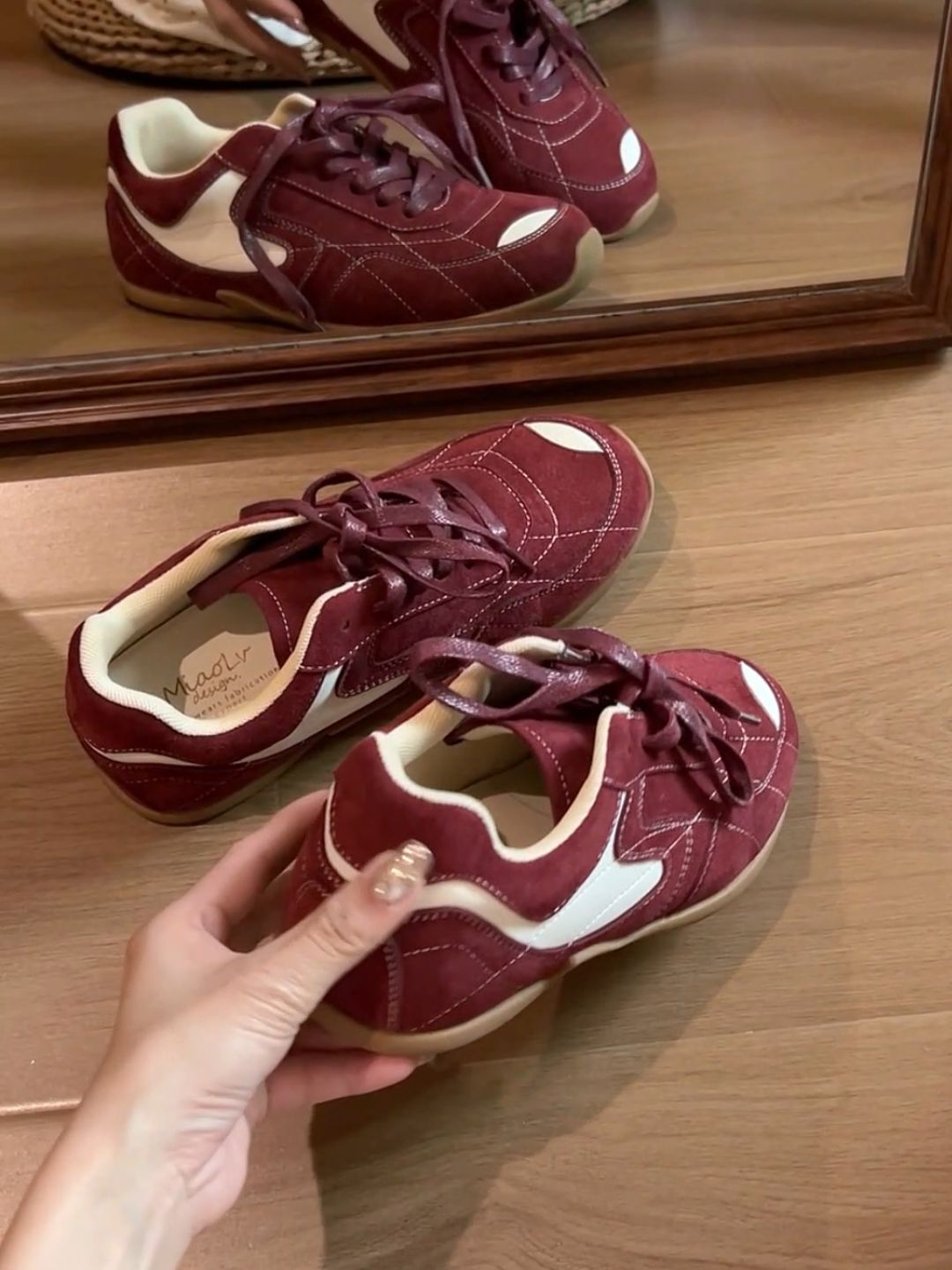 低帮 系带 皮革  - VALI鞋履AI设计主图