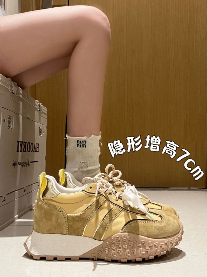 低帮 系带 皮革 