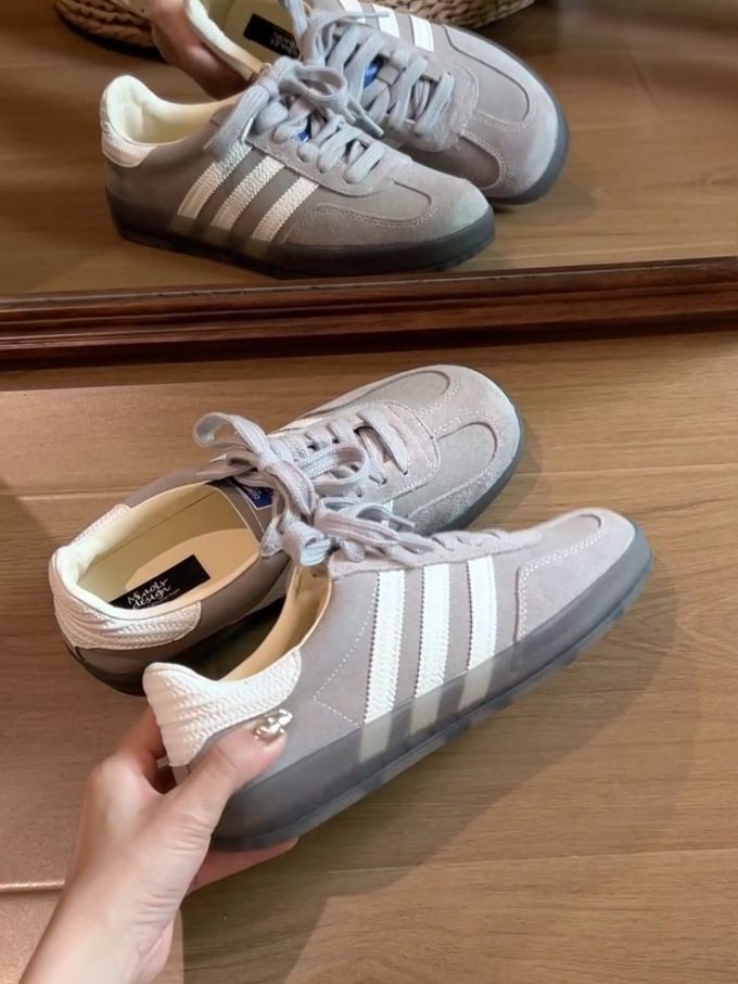 低帮 系带 皮革 