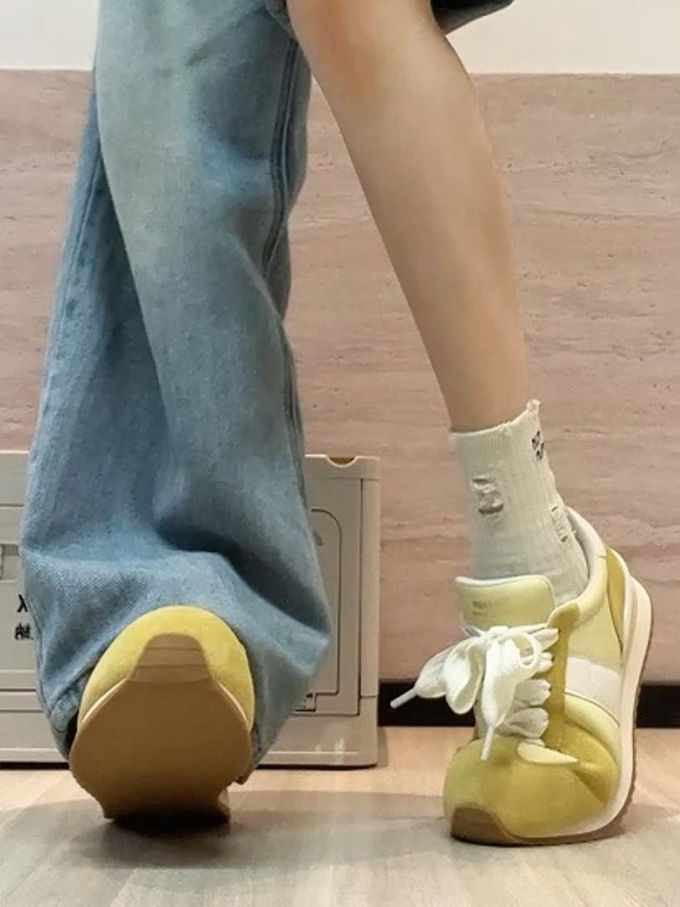 低帮 系带 皮革 