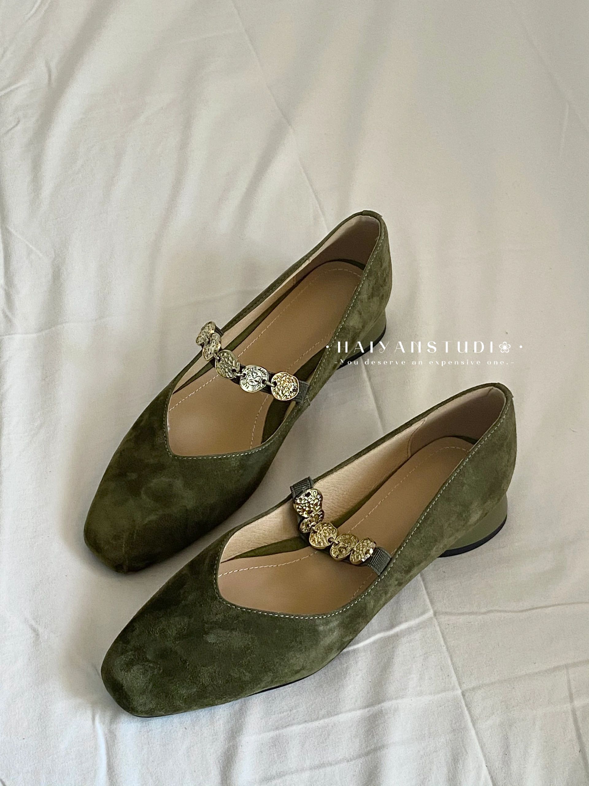 尖头 浅口鞋 皮革  - VALI鞋履AI设计主图